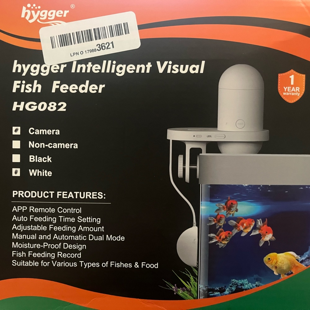 Hugger intelligent fisher feeder